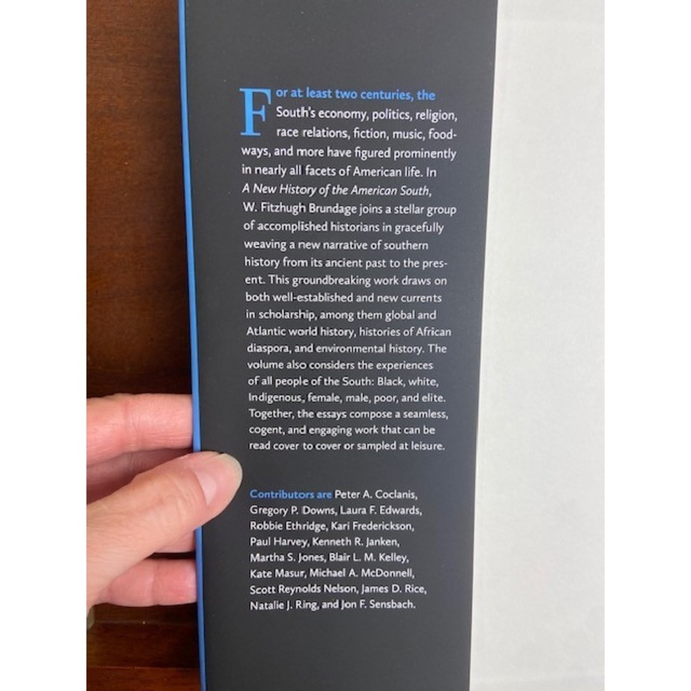 A New History of the American South Hardcover 2023 W Fitzhugh Brundage UNC Press - Picture 4 of 6